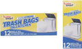 TRASH BAG 13 GALLON 12CT/15PCS Multicolored