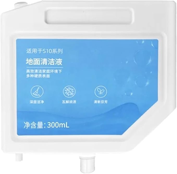 300ML Capacity 。Compatible for Dreame S10 /L10s Ultra / S10 Pro S10 Plus。 Floor Cleaner Liquid Cleaning Solution Vacuum Cleaner Spare Parts(1PCS)