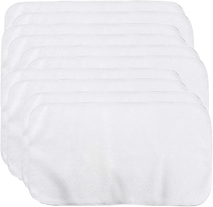 Carpet Cleaning Machine Accessories Steam Mop Cloth Compatible forKarcher Easyfix SC1 SC2 SC3 SC4 SC5 Vacuum Cleaner Parts Microfiber Floor Cleaning Mop Cloth Pad Replacement(8pcs)