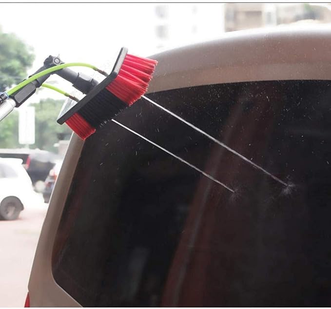 water fed pole kit window cleaning brush outdoor Window Cleaning Brush Cleaning Pole Water Fed Telescopic Brush/Extendable Cleaner Conservatory Roof/Cleaning Photovoltaic And Solar Panels