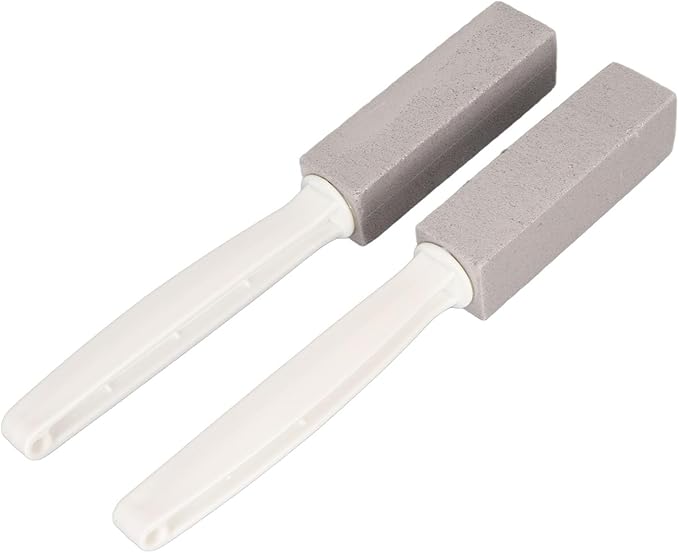 Pumice Stone Toilet Bowl Cleaner Long Handle Multipurpose Pumice Stone Cleaning Brush for Bathroom Kitchen