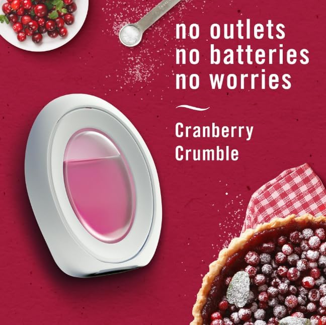 F.e.b.r.e.z.e Small Spaces Air Freshener 4 Count (Pack of 1) (Cranberry Crumble)