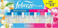 F.e.b.r.e.z.e Plug in Air FreshenersOdor Eliminator for Strong Odors 5 Oil Refills (Refresh &amp Energize + April Fresh)