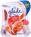 Glade PlugIns Scented Oil Refill Red Honeysuckle Nectar Essential Oil Infused Wall Plug In Up to 50 Days of Continuous Fragrance 1.34 oz( One pack of 2-count )