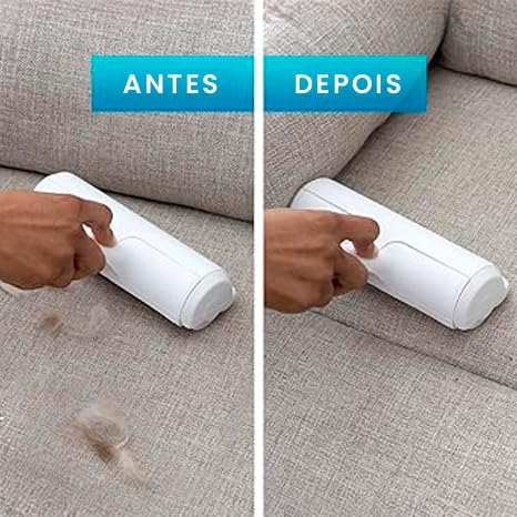 Pet Hair Remover and Reusable Lint Roller - Cat and Dog Hair Remover for Furniture Couch Carpet Car Seats Clothing and Bedding - Portable Multi-Surface Fur Removal Tool