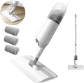 Spray Mop with 360-degree Rotating Design 350ml Refillable Water Bottle Specially Designed for Home Kitchens Suitable for Wood and Ceramic Floors Includes 3 Mop Pads. ( with 3 Pads)