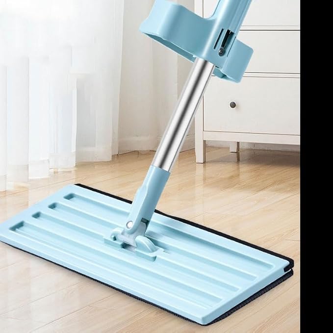 Hands Free mop Squeezing Water Lazy Wooden Floor  Dry and Wet Dual-Purpose Flat