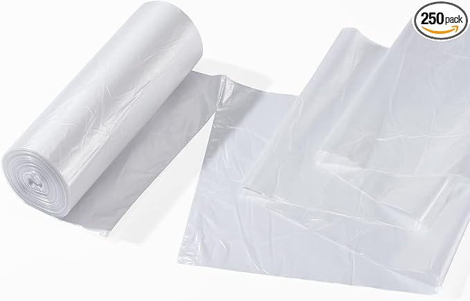 45 Gallons Trash Bag - Natural/Clear 16 Mic Hd 40 X 48 250/Case