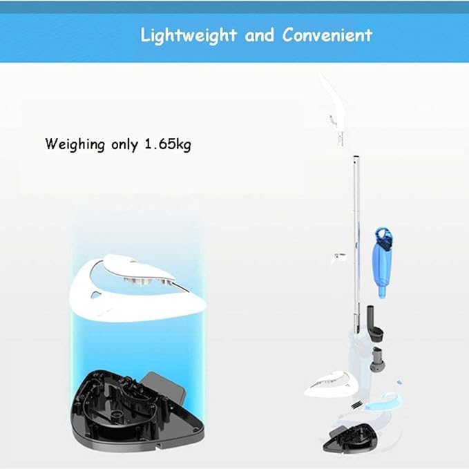 Electric Mop - 3 in 1 Spinner Waxer Quiet Powerful Cleaner Spin &amp Buffer Polisher for Hard Wood Tile Vinyl Marble Laminate Floor