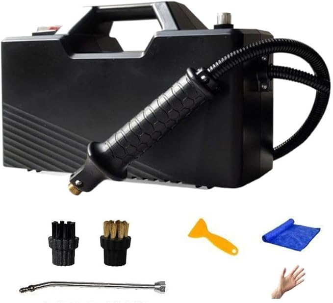 High-pressure Steam Cleaner Handheld Steam Machine Suitable for Kitchen Hoods Bathrooms and Floor Cleaning
