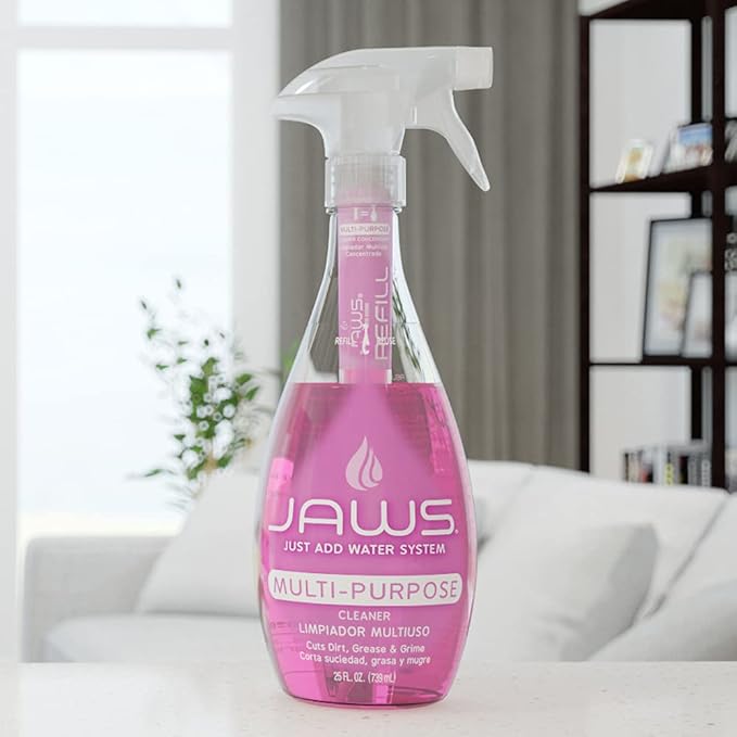 JAWS Multi-Purpose Cleaner Refill Pods. Box of 24. Refillable Cleaning Supplies.