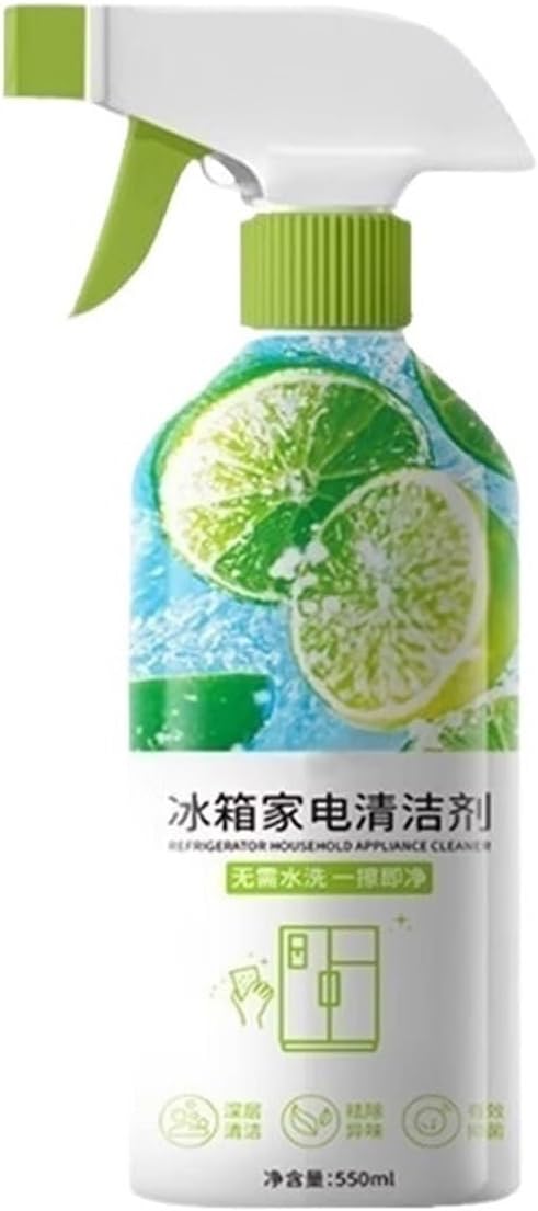 Multi-Purpose Refrigerator Cleaner Water-Free Household Refrigerator Protector Heavy Grease Remover(2pcs)