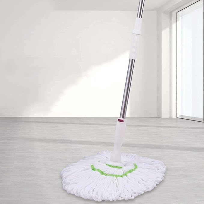 Microfiber Mop Hand Release Washing Mop Floor Cleaning Dust MopsHousehold Stainless Steel Lazy Mop