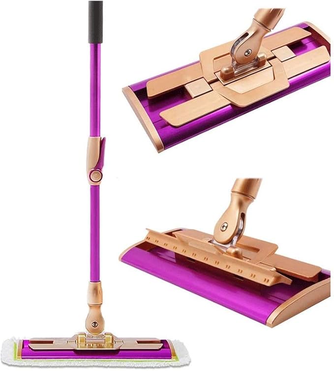 Mop Broom Professional Microfiber Mop for Hardwood Laminate Tile Floor Cleaning Stainless Steel Telescopic Handle