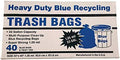 33401 40CT 33GAL BLU Recy Bag