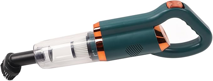 Lightweight Cordless Vacuum Cleaner 8500Pa Strong Suction Handheld Vacuum for Hard Floor Carpet 500Ml Dust Cup Long Battery Life Compact and Portable[Green]