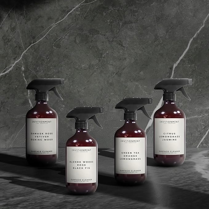 ENVIRONMENT Inspired by Designer Perfume Lhomme Surface Cleaner (Petitgrain | Carnation | White Cedar) All-Purpose Cleaner