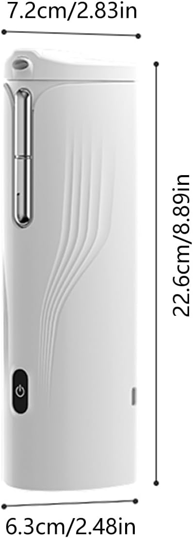 Green Polystyrene Automatic Showerer with Quiet Action and USB Connection for Permanent Scent Release Clock Air Freshener