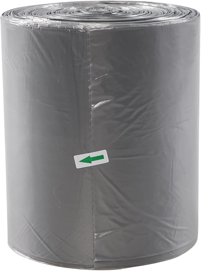 18 Gallon Large Kitchen Trash Bag Gray Garbage Bag 100 Counts