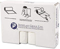Inteplast 33 Gallon Can Liner - 33 x 40 inches 17 Mic Gauge 25 bags per roll 10 rolls Natural 250 Count | (S334017N)