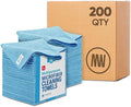 Microfiber Wholesale 16 x 16 All Purpose Towels (Blue-200 Qty)