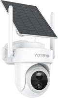 4K Wireless Outdoor Security Camera with Solar Panel – Single Add-on Unit Requires Base Station Not for Standalone Use No WiFi Direct Connection Supports Up to 8-Camera per Base Station