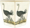 Marye-Kelley WB8432- Ostrich Wastepaper Basket