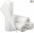 Dealmed Trash Bags - Heavy Gauge Disposable White 12-15 Gallon - 100 Bags