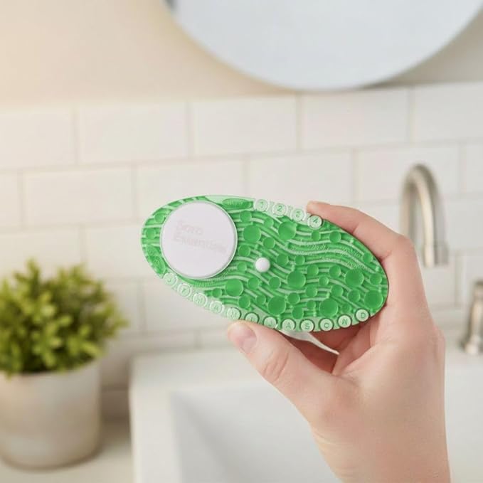 Soro Essentials- Cucumber Melon Curve Air Freshener Deodorizer Set of 10- Long Lasting Odor-Fighting Air Freshener Toilet Bowl Freshener Air Fresheners for Home Bathroom and Kitchen