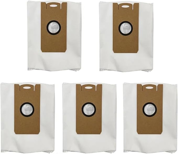 Vacuum Hepa Filter Mop Cloth Dust Bag Side Brush 。Compatible for Lydsto W2。 Robot Accessories (Color : 5pcs)