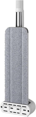 Mop for Wash Floor Cleaner Cleaning Flat Spin Bucket House Easy Home 360°Rotation(32cm-1cloth)