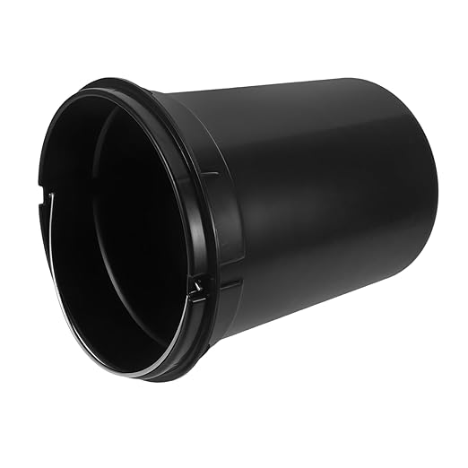 Cabilock Rubbish Bin for Wastebasket Handle Space-Saving Trash Holder for Bedroom Kitchen Bathroom and Living Room
