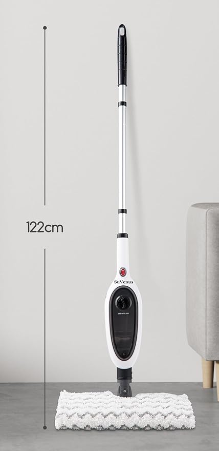 SuVenus Steam Mop for Floor Cleaning Floor Steamer with 2 Mop Pads