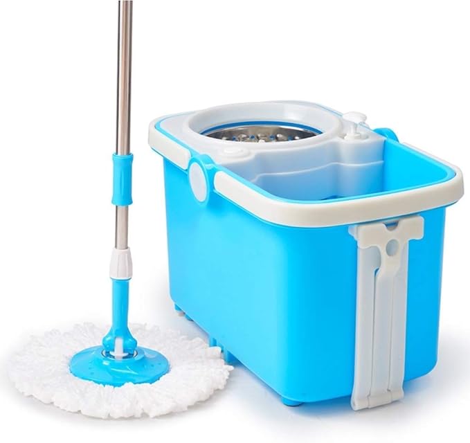 Microfiber Spin Mop Bucket Floor Cleaning System