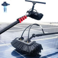 Glass Cleaning Brush Household Water Supply Telescopic Pole Kit Solar Panel Rotating Brush Solar Photovoltaic Panels3.6-10.8M Window Cleaning PoleWater Fed Telescopic BrushWindo