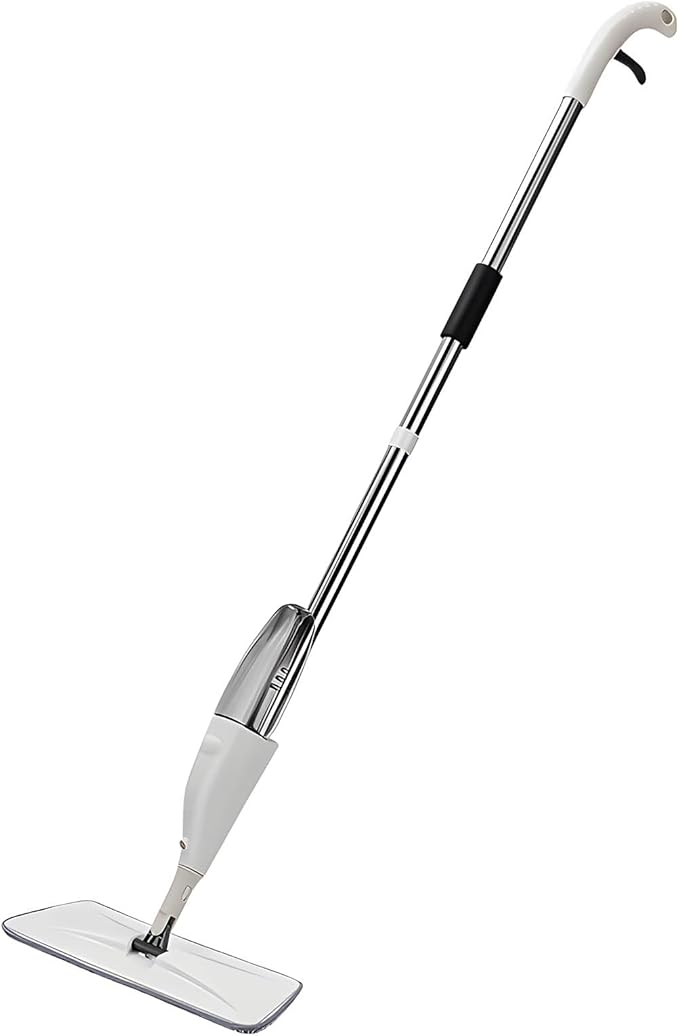 Multipurpose Sprayer Mop Featuring Microfiber Pad Quick Drying Technology and Flexible Head Hard Floor Sprayer Mop
