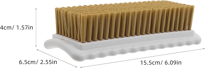 3pcs Laundry Stain Brush Laundry Brush for Scrubbing Out Stains On Cloths and Fabrics Soft Bristles for Fabric Garment Shirt Collar