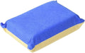 Multi-Functional Car Wipe Sponge Block Non-Woven Double-Sided Velvet Sponge Block Glass Clean ﻿