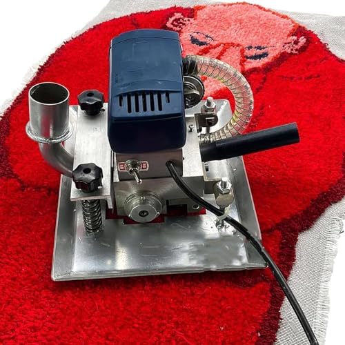 Electric Carpet Flat Shearing MachineCarpet Tufting Scissors with Adjustable DepthHand-Held Tufted Carpet Flattening Machinefor Plush Tufted and Handmade Carpets