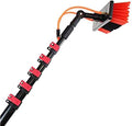 Window Cleaning Brush Pole Water Fed Brush Outdoor Cleaning Tools Window Cleaner Kit Cleaning Photovoltaic and Solar Panels Extendable Cleaner Conservatory Roof