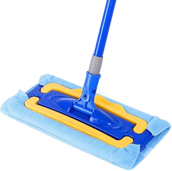 Microfiber Hardwood Floor Mop Stainless Steel Handle and Extensionfor Home Kitchen and All Floor Surfaces
