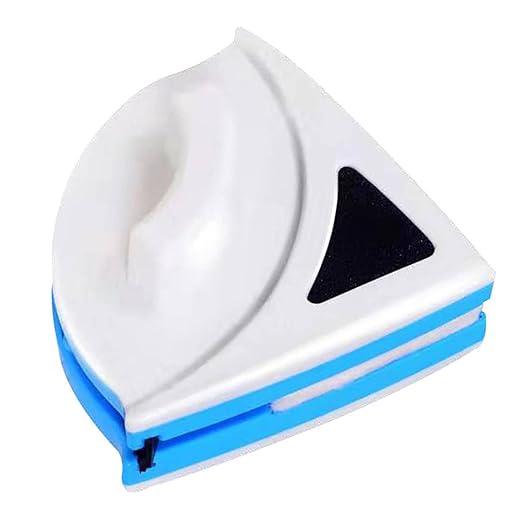 Blue Shape Magnetic Window Cleaner Double Sided Design for Rapid and Effective Window Glass