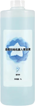 Robot Mop Cleaning Solution 1L Compatible with ECOVACS DEEBOT T30/T30S/X2/X1/T20/T10 Omni &amp Combo Vacuum Mop Floor Cleaner Liquid Streak-Free Formula