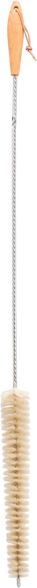 Redecker Light Goat Hair Radiator Brush with Oiled Beechwood Handle 39-1/2-Inches Long