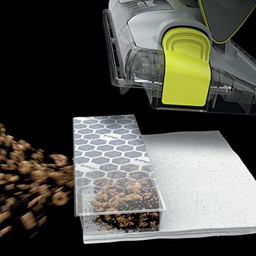 Shark VMP10 Disposable Hard Floor Vacuum and Mop Pad VACMOP Refill White 10 Count