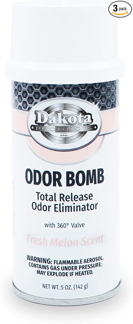 Dakota Odor Bomb Car Odor Eliminator - Fresh Melon - 3 Pack