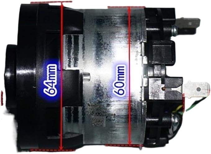 Lightweight Vacuum Cleaner with Brushless Motor for Carpets Hard Floors and Upholstery Cleaning