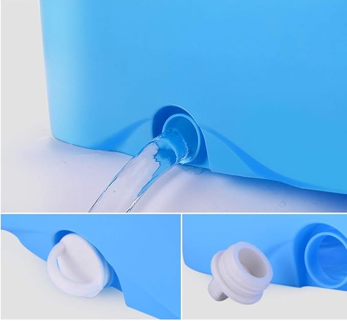 JSEIAJB Spin Mop 360° Self Wringing Spinning Washable Microfiber Heads Easy to Use and Store