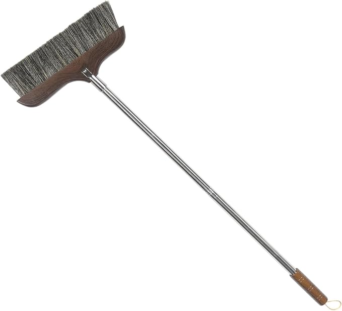 Handle Broom Soft Bristles for Home Cleaning for Indoor and Outdoor Use Dust Sweeper for Kitchen Garage and
