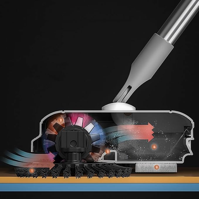Hand Push Sweeper Household Broom Dustpan for Mopping The Floor